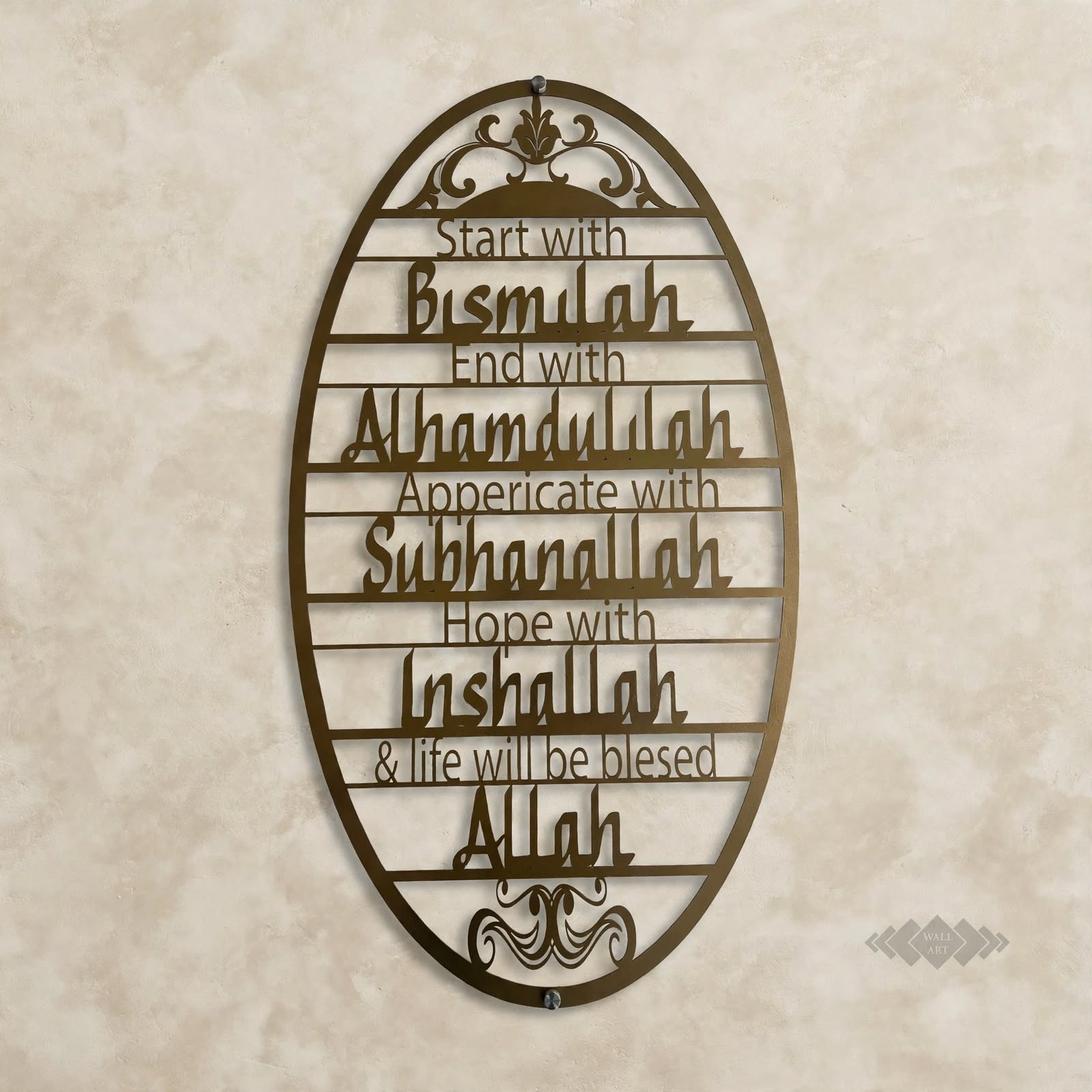 START WITH BISMILAH